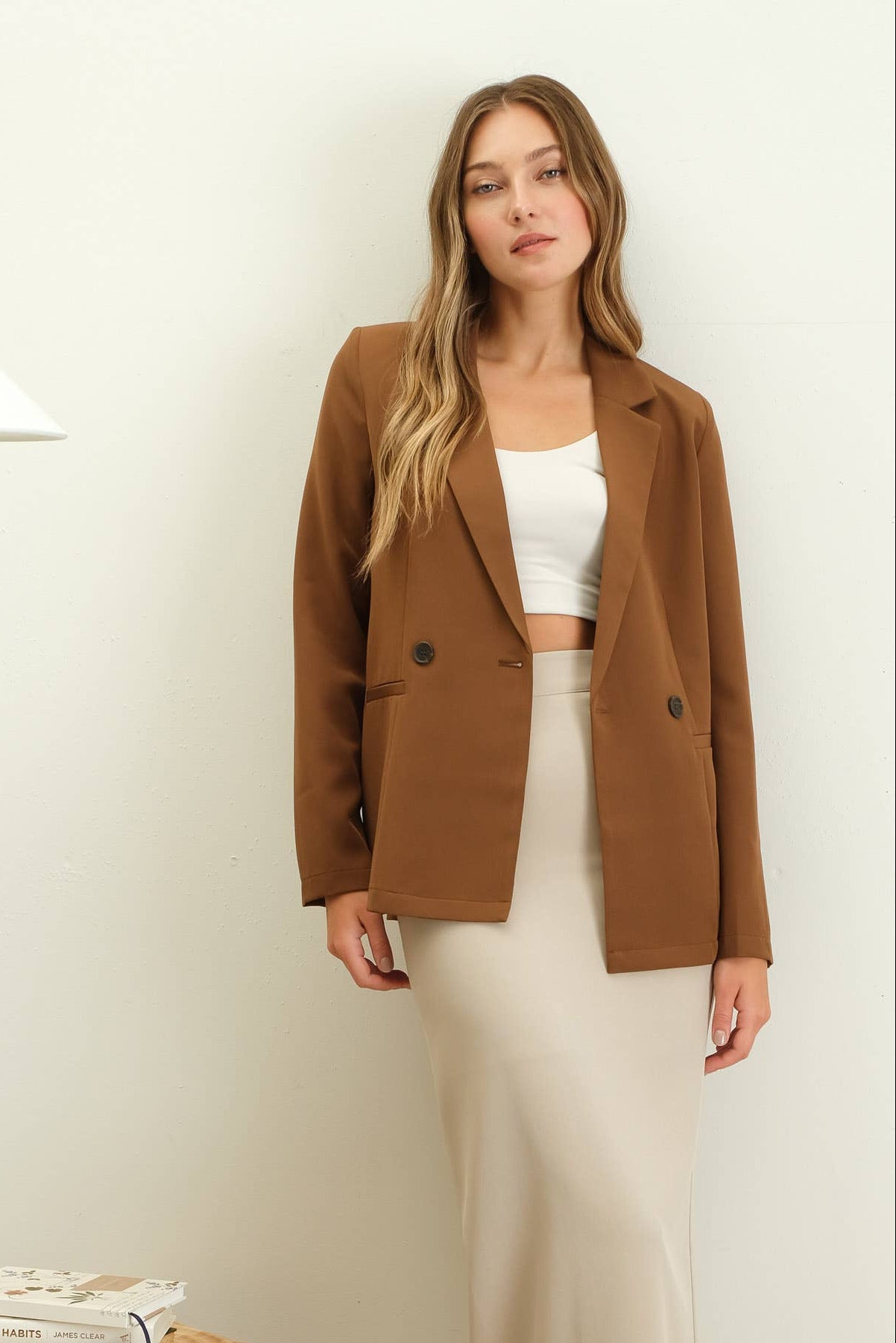 Carmine Double Breasted Blazer