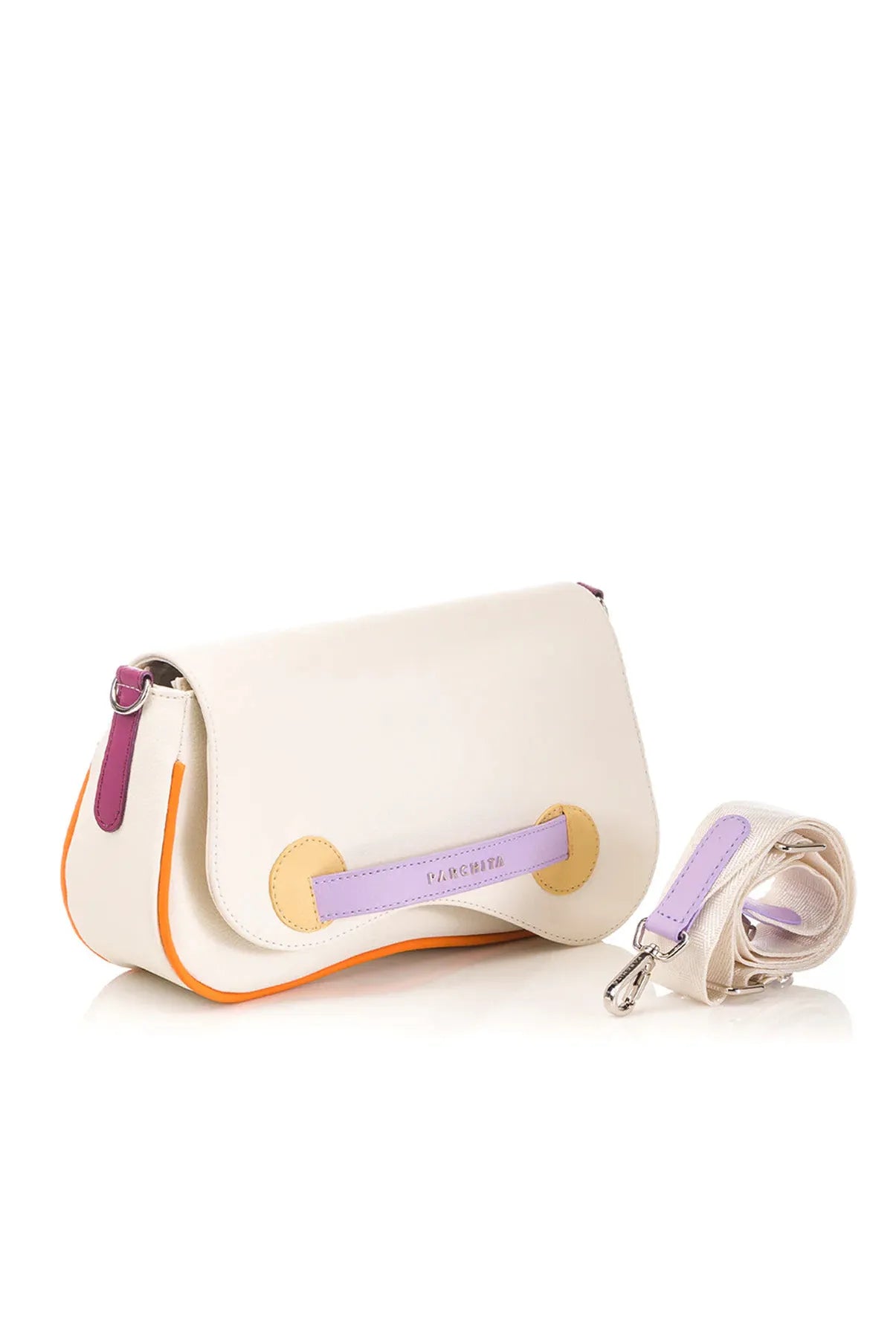 PARCHITA Petra Ivory Bag - Uniquely Claudia Boutique
