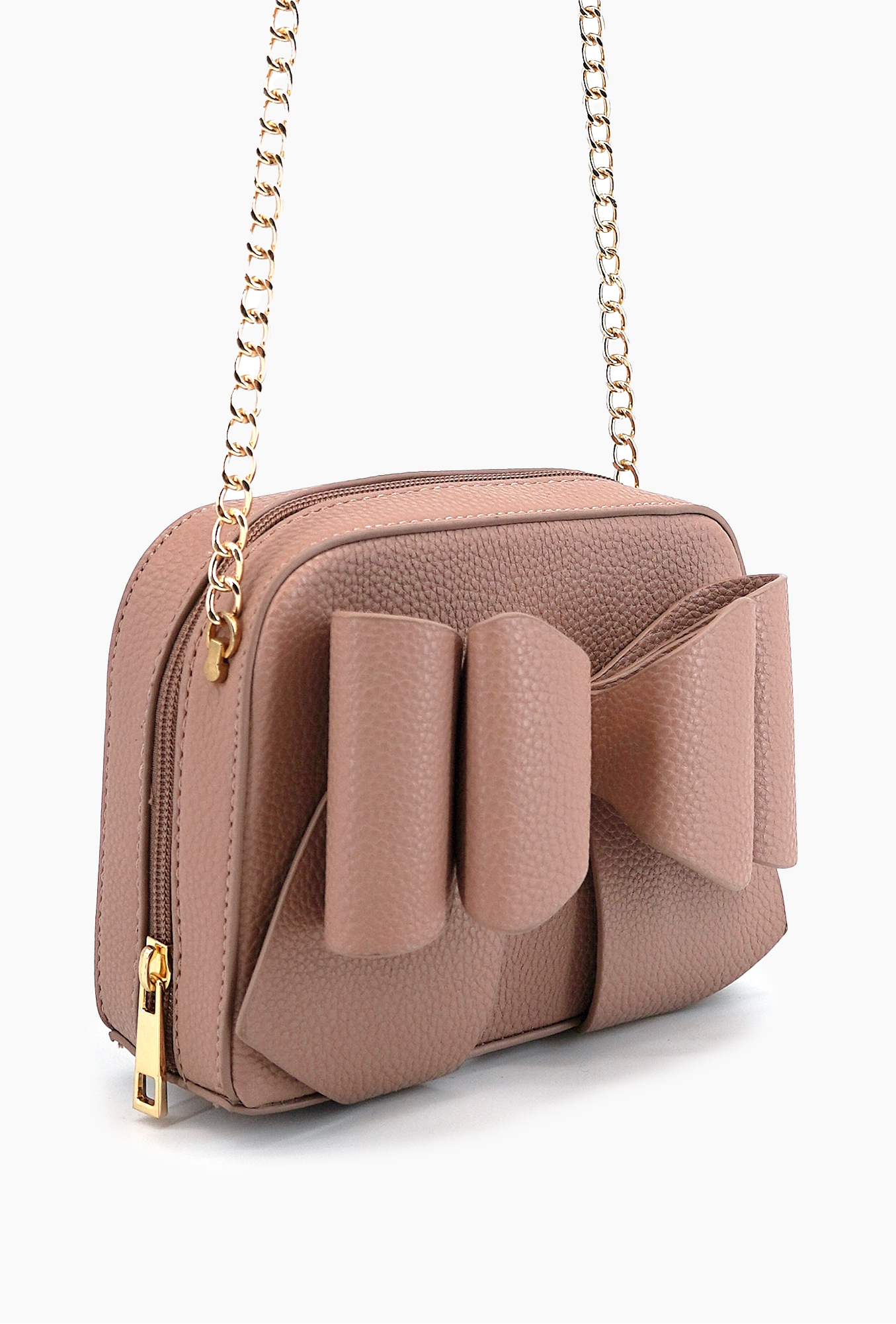 Chloe Bow Mini Crossbody Bag - Uniquely Claudia Boutique