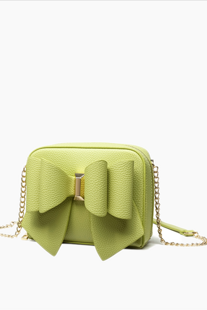 Chloe Bow Mini Crossbody Bag | Uniquely Claudia Boutique 