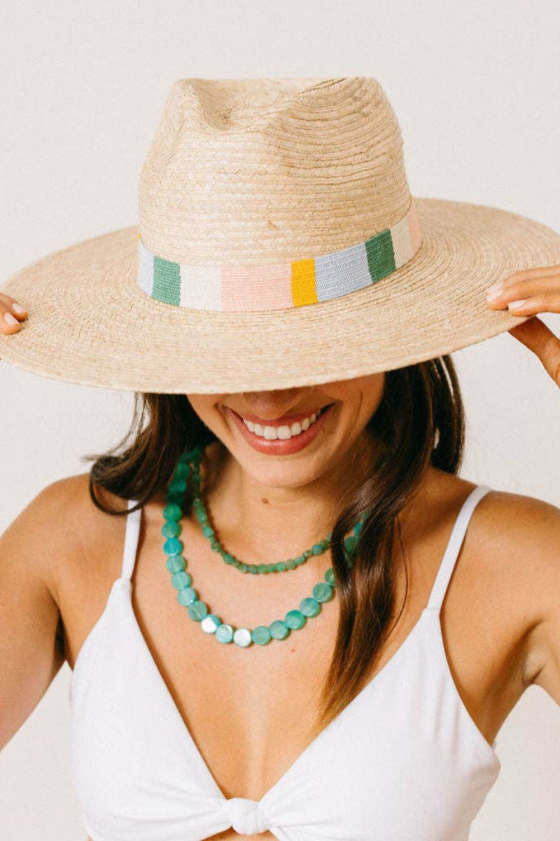 Clara Palm Hat - Uniquely Claudia Boutique