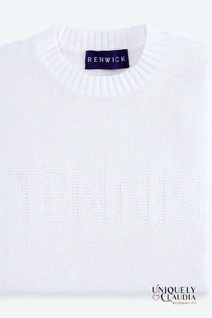 White sweater on a white background