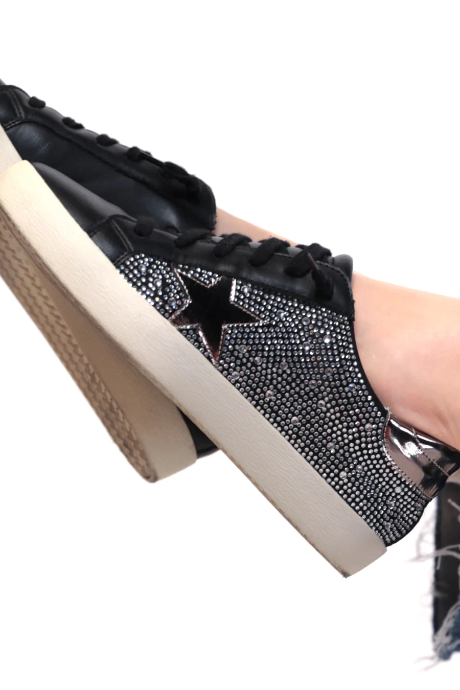 Glimmer And Shimmer Sneakers | Uniquely Claudia Boutique 