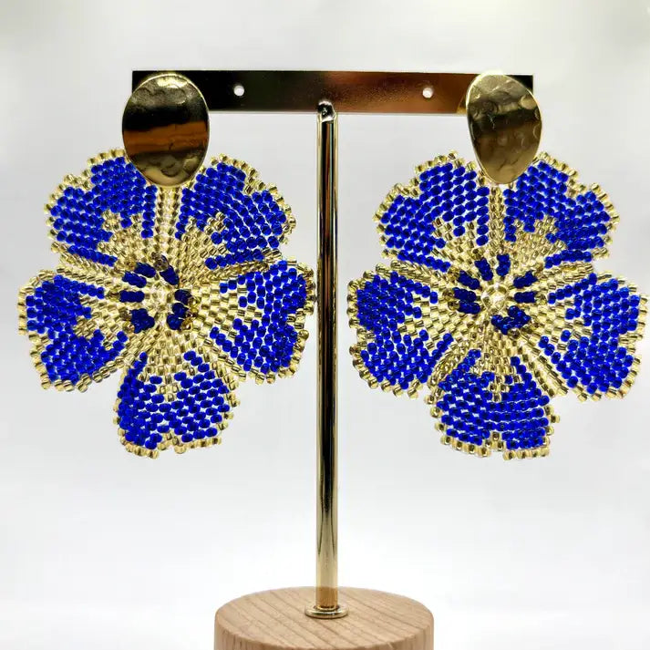 Handmade Corazón Flower Colombian Earrings - Uniquely Claudia Boutique