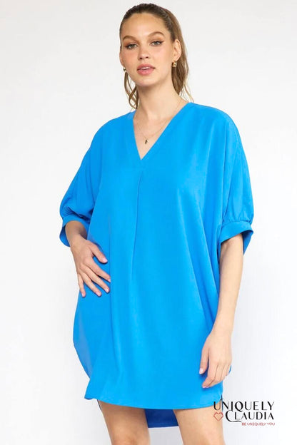 Courtney Dolman Sleeves Shift Dress