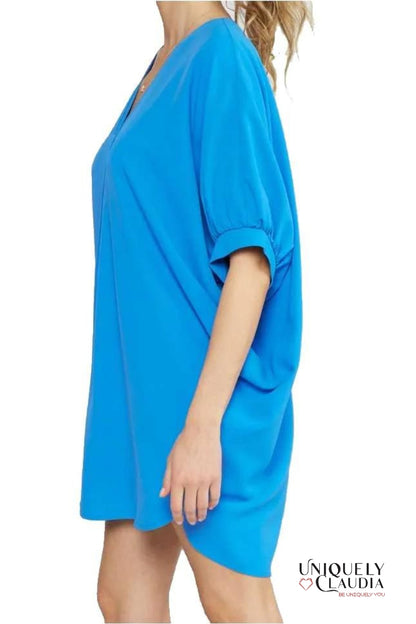 Courtney Dolman Sleeves Shift Dress