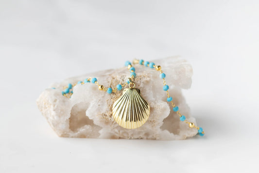 DDJ: Divine Drip Shell Necklace