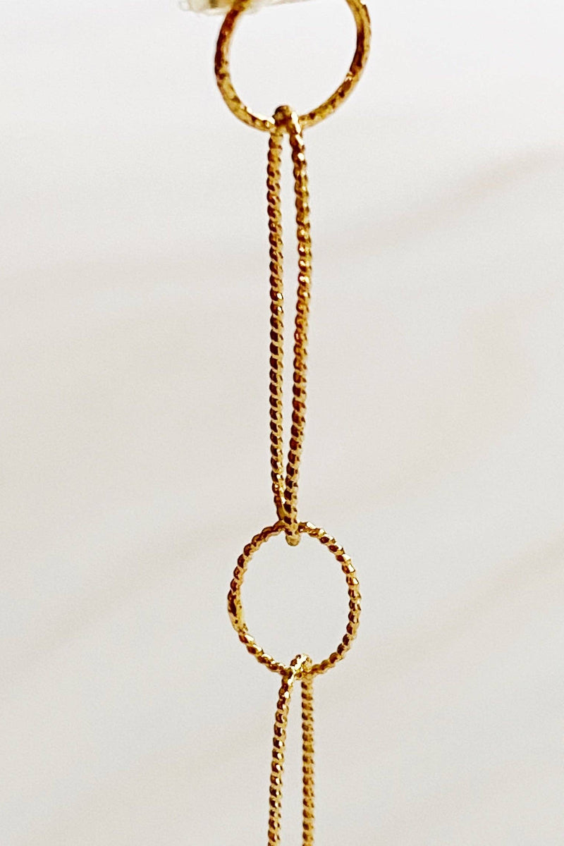 Dangle Dainty Chain Earrings - Uniquely Claudia Boutique