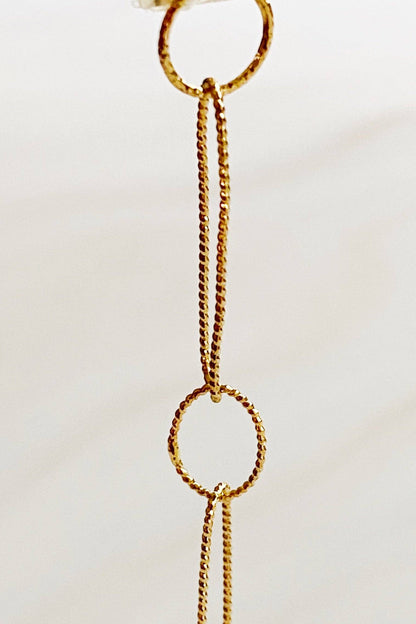 Dangle Dainty Chain Earrings - Uniquely Claudia Boutique