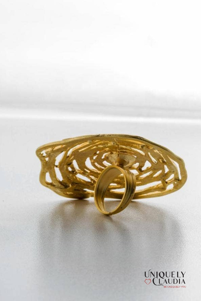 Desert Flower Adjustable Ring & Bracelet Set | Uniquely Claudia Boutique 