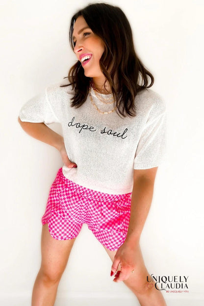 Dope Soul Knit Top | Uniquely Claudia Boutique