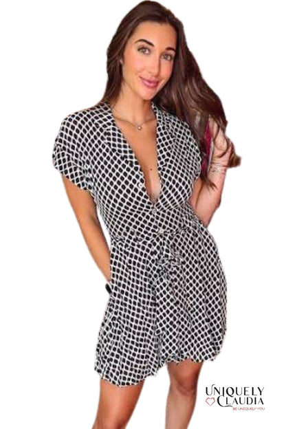 Felicia Button Down Shirt Dress - Uniquely Claudia Boutique