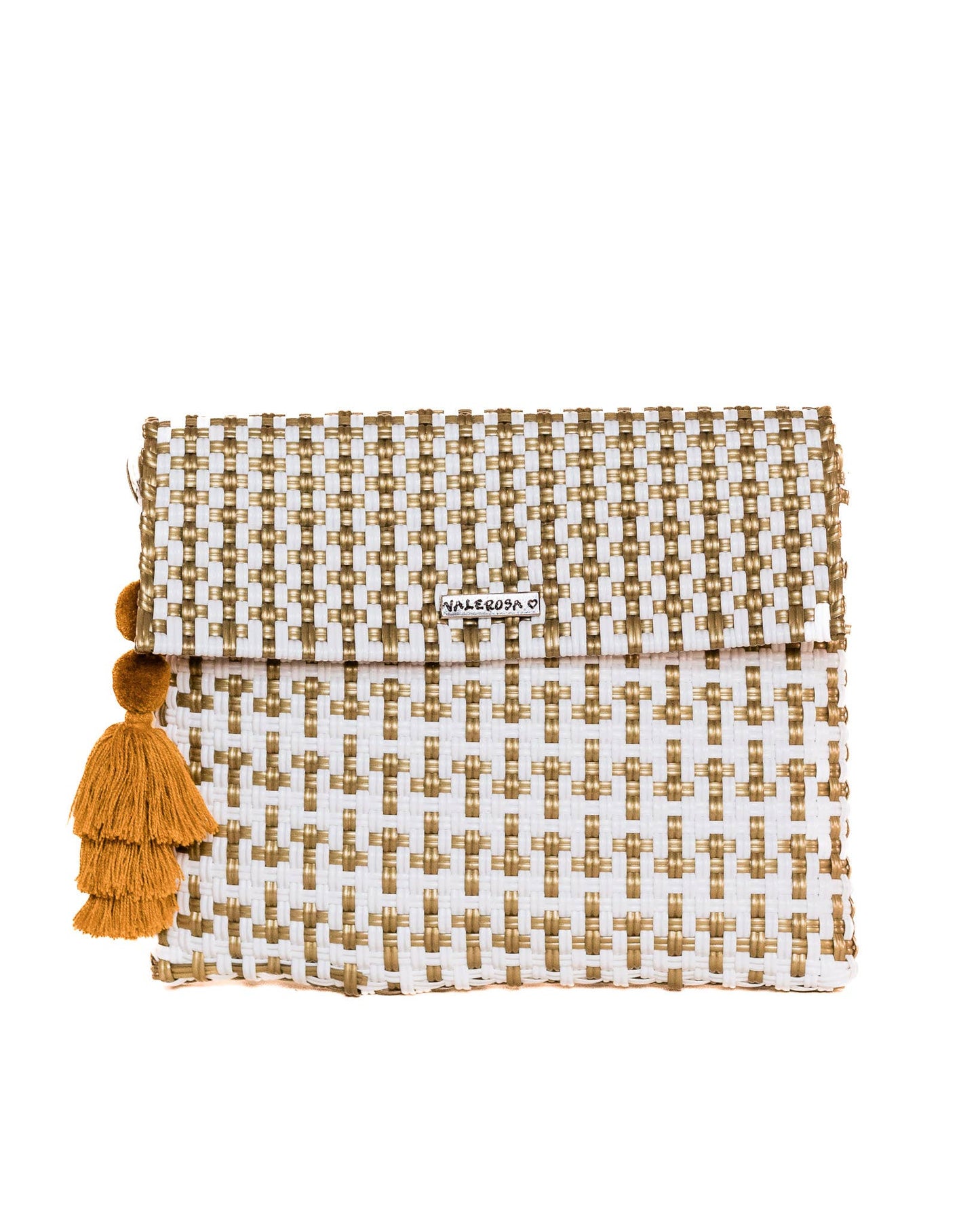 Golden Collection Clutch with Tassel | Uniquely Claudia 