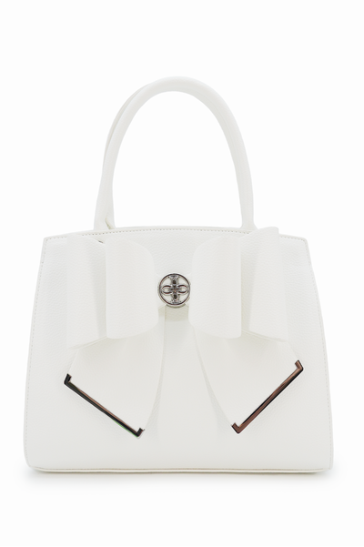 Grace Bowtie Top Handle Satchel Bag - Uniquely Claudia Boutique