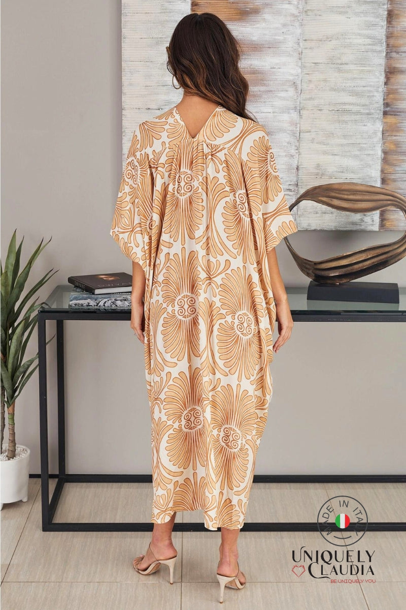 Greta Button-Down Kaftan | Uniquely Claudia Boutique