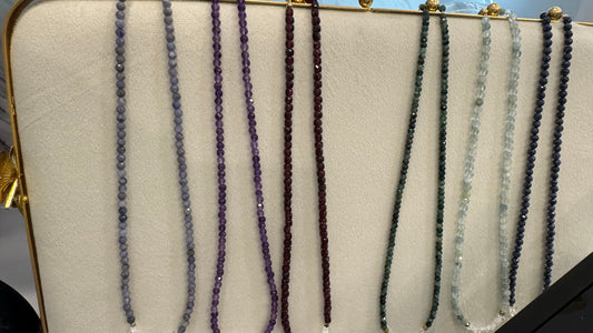 DDJ: Birth Month Semi-Precious Necklace