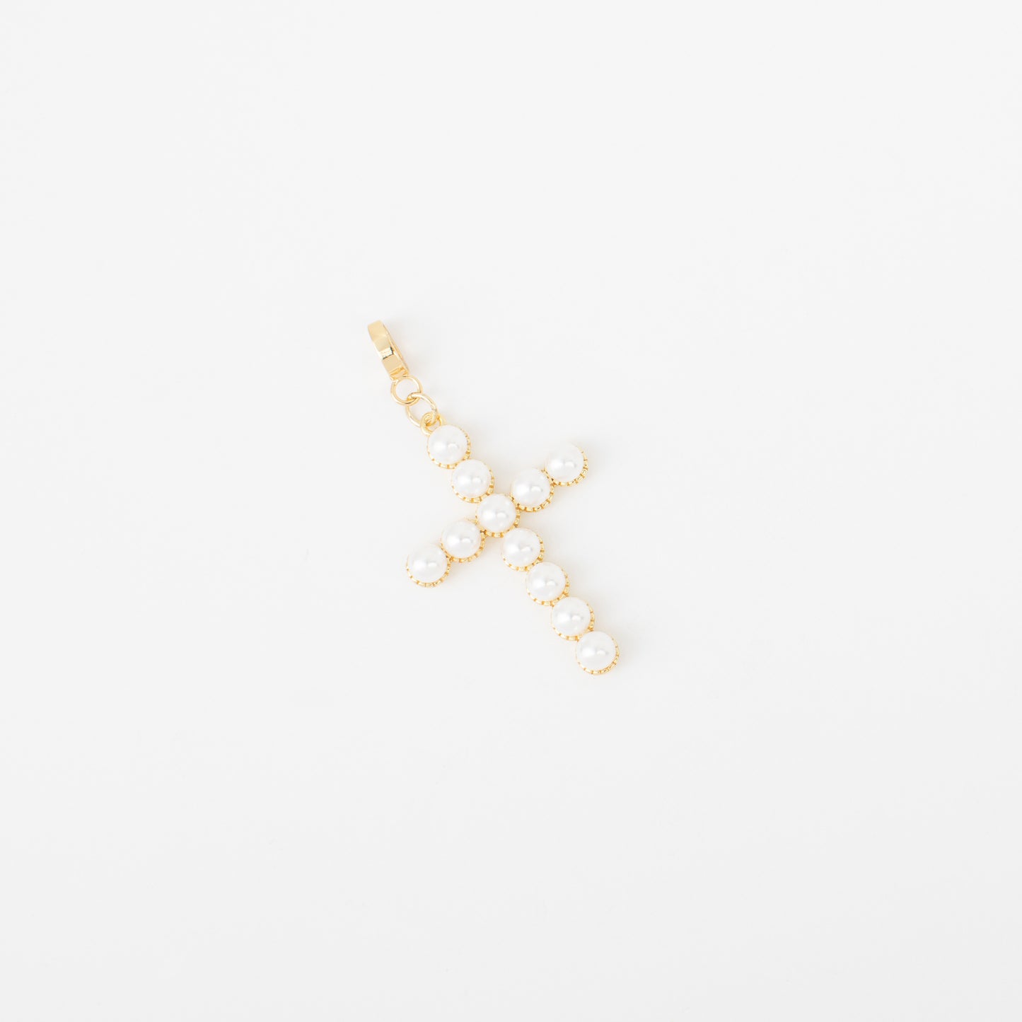 JBloom: Pearl Cross Charm