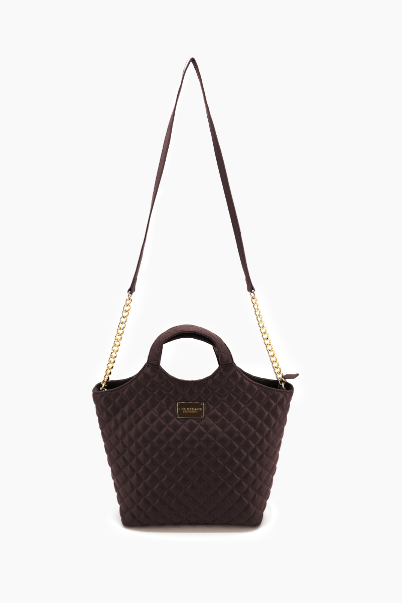 Juliet Quilted Tote Bag - Uniquely Claudia Boutique