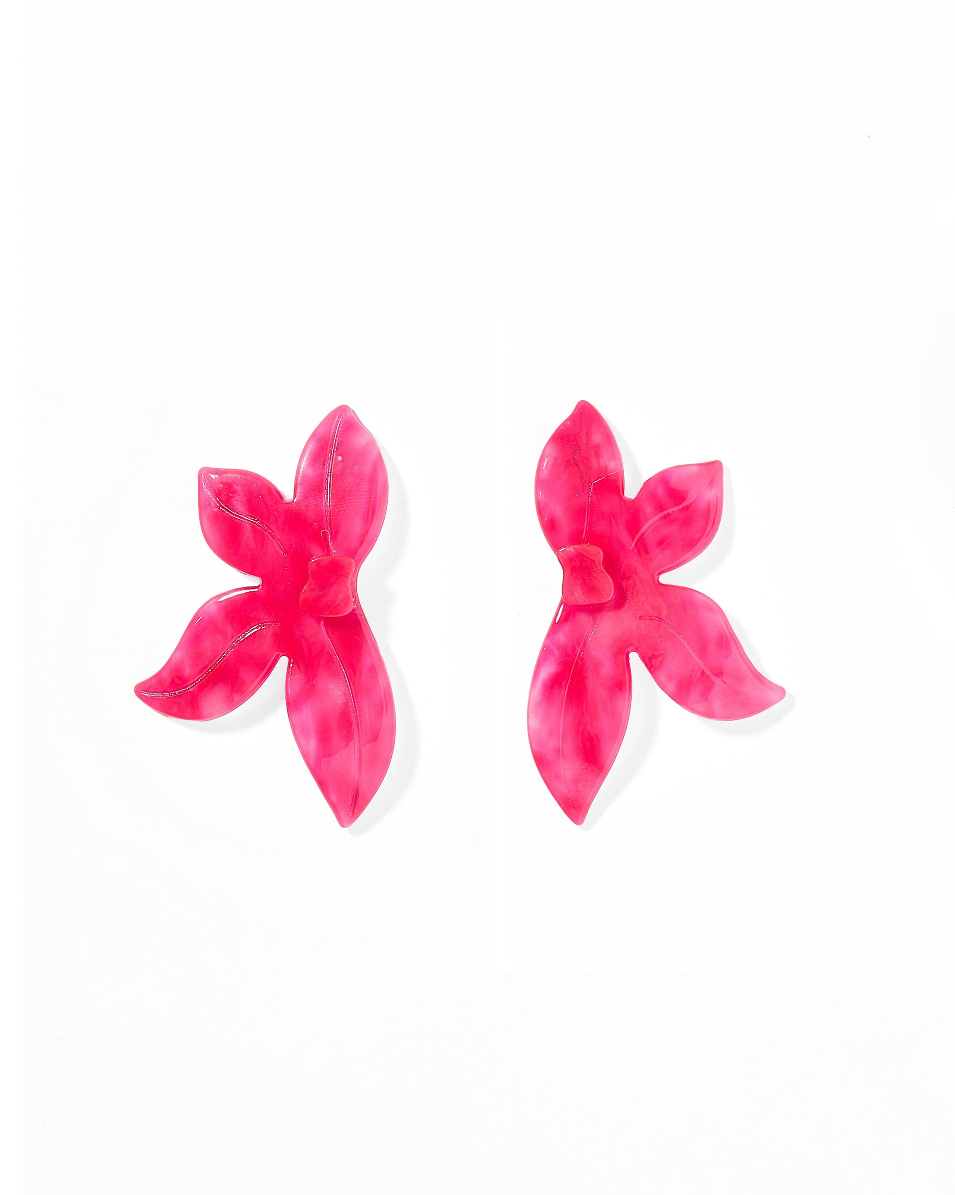 Fern Statement Earrings - Cosmic Pink - Uniquely Claudia Boutique