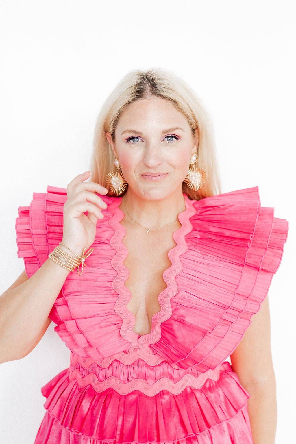 Fiona - Pearl - Earrings - Uniquely Claudia Boutique