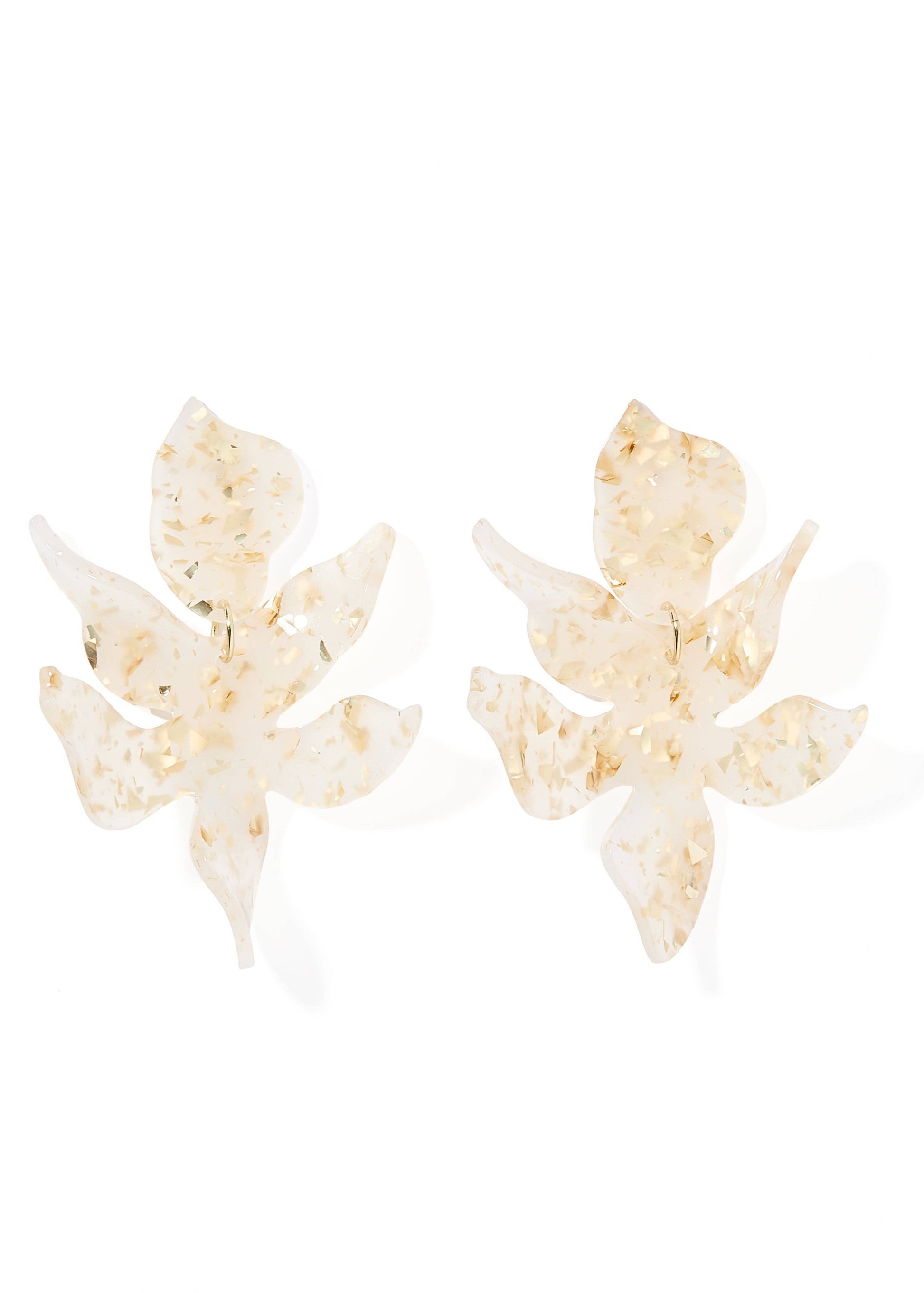 LINNY: Flora Gold Confetti Earrings