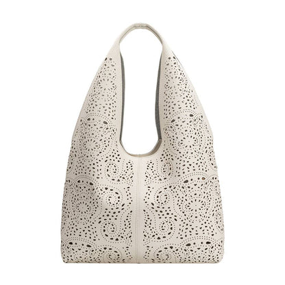 MELIE BIANCO: Farrow Ivory Recycled Vegan Tote Bag | Uniquely Claudia Boutique