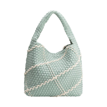 Johanna Seafoam Nylon Shoulder Bag - Uniquely Claudia Boutique