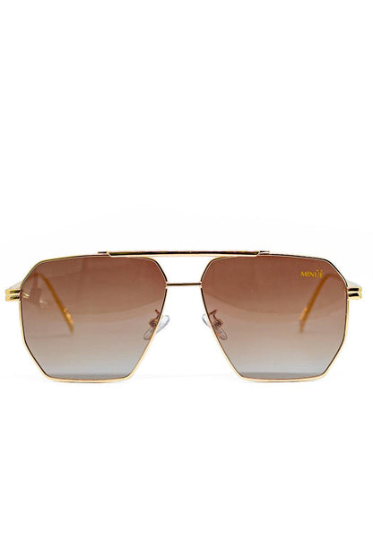 HARLOW GOLD BROWN. Sunglasses - Uniquely Claudia Boutique