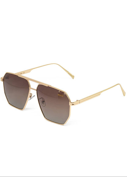 HARLOW GOLD BROWN. Sunglasses - Uniquely Claudia Boutique
