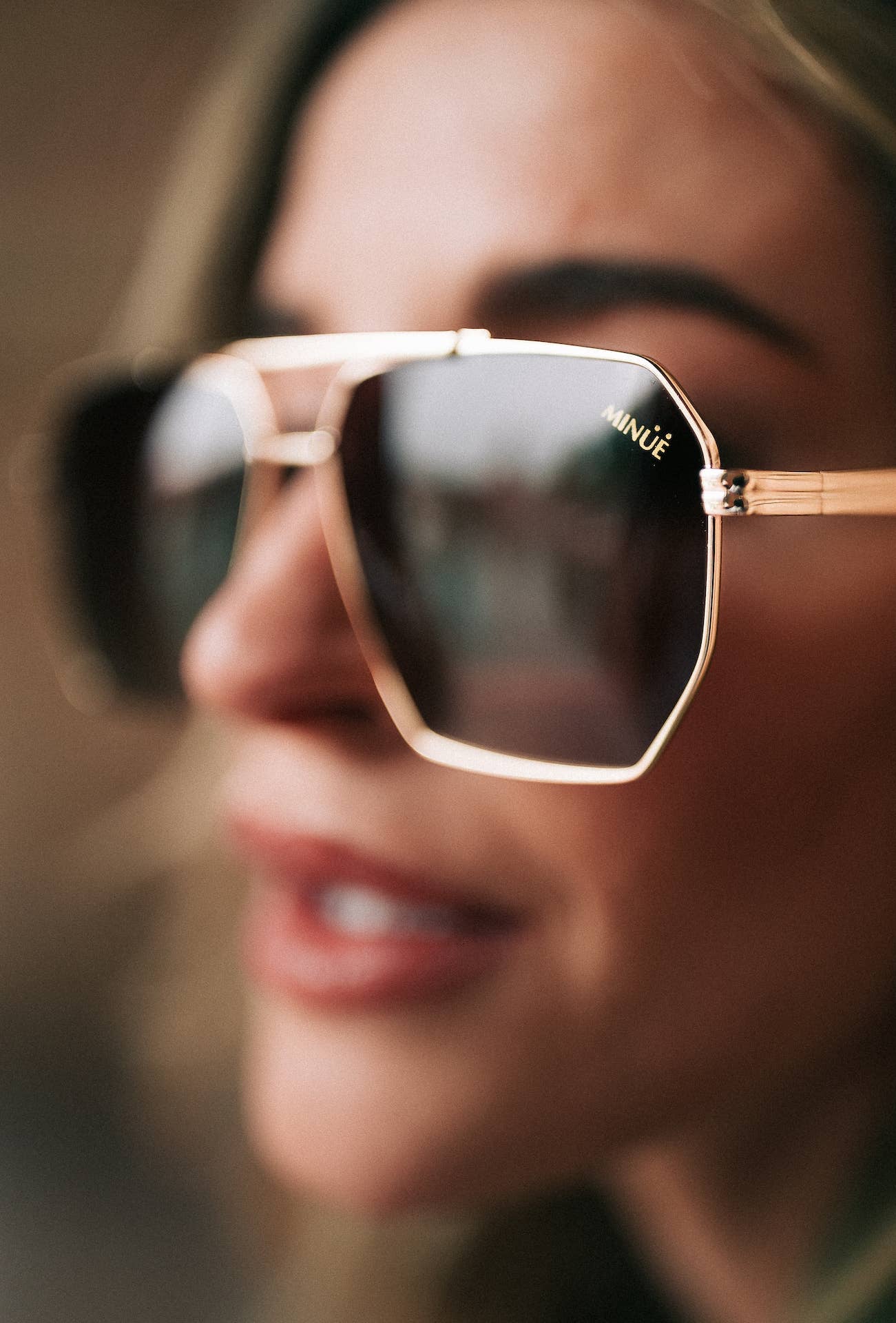 HARLOW GOLD BROWN. Sunglasses - Uniquely Claudia Boutique
