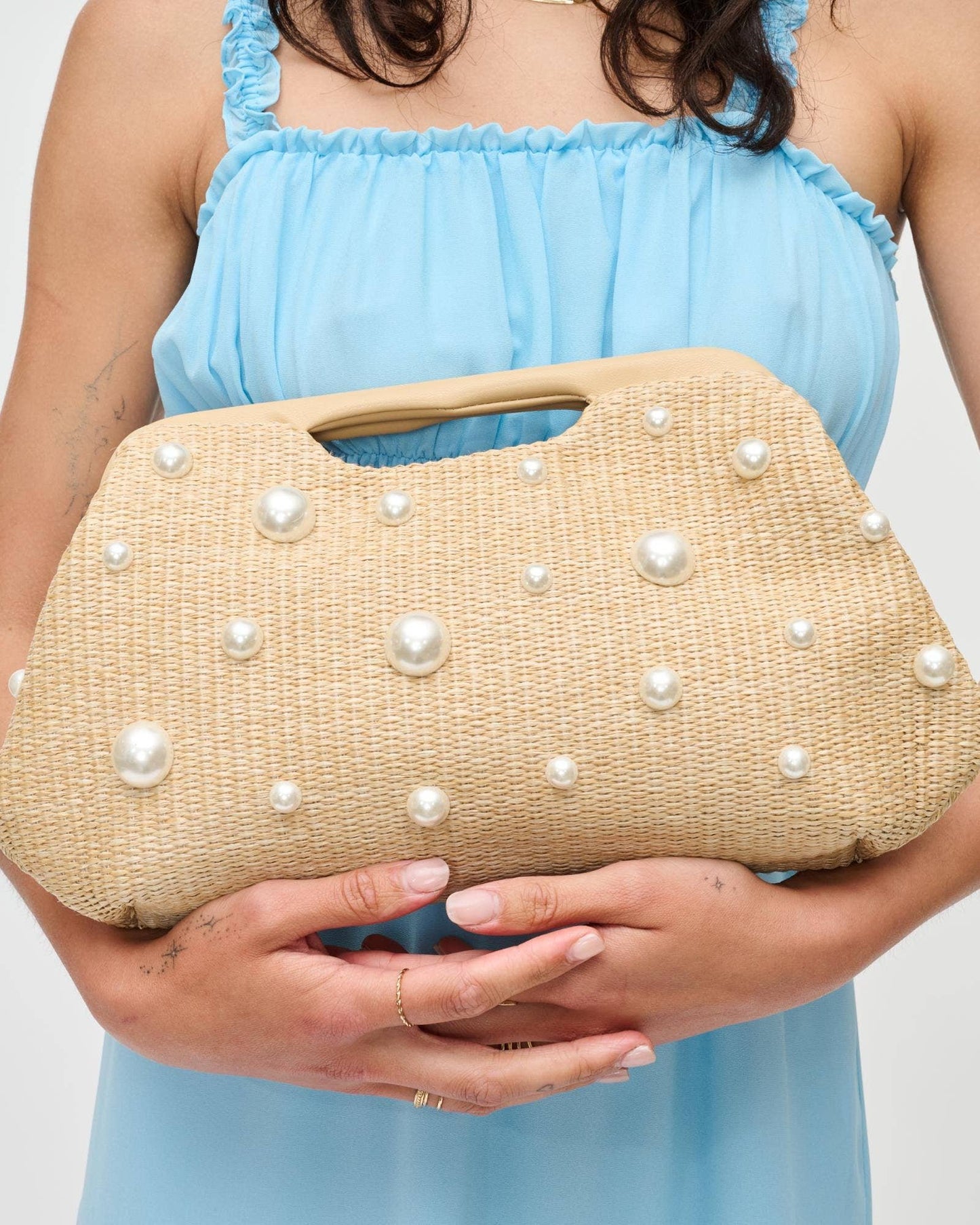 Mallory Pearl Clutch | Uniquely Claudia Boutique