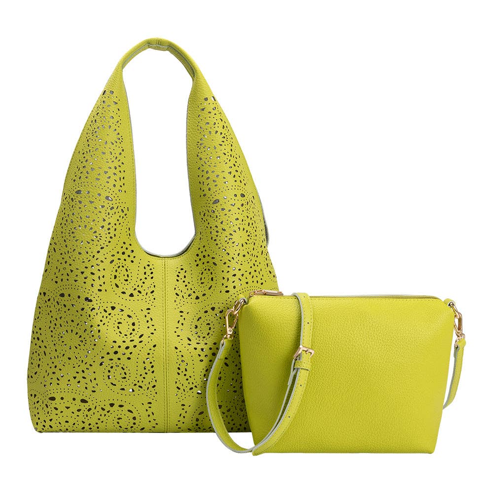 Melie Blanco: Farrow Pistachio Recycled Vegan Tote Bag | Uniquely Claudia Boutique