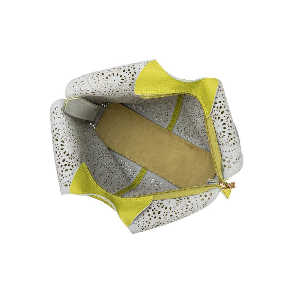 Melie Blanco: Farrow Pistachio Recycled Vegan Tote Bag | Uniquely Claudia Boutique