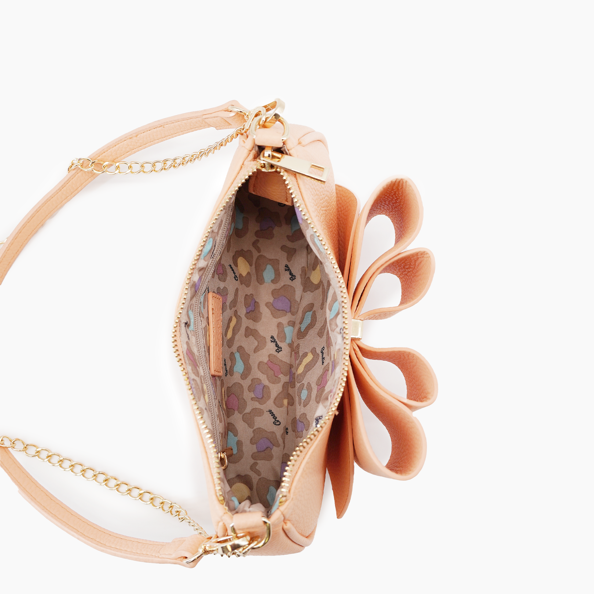 Mini Baguette Bow Pebble Shoulder Bag | Uniquely Claudia 
