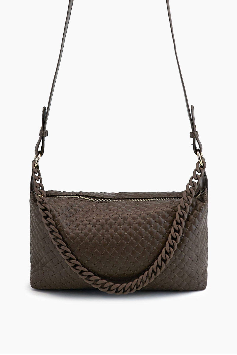 Morgan Fall Baguette Shoulder Crossbody Bag | Uniquely Claudia Boutique