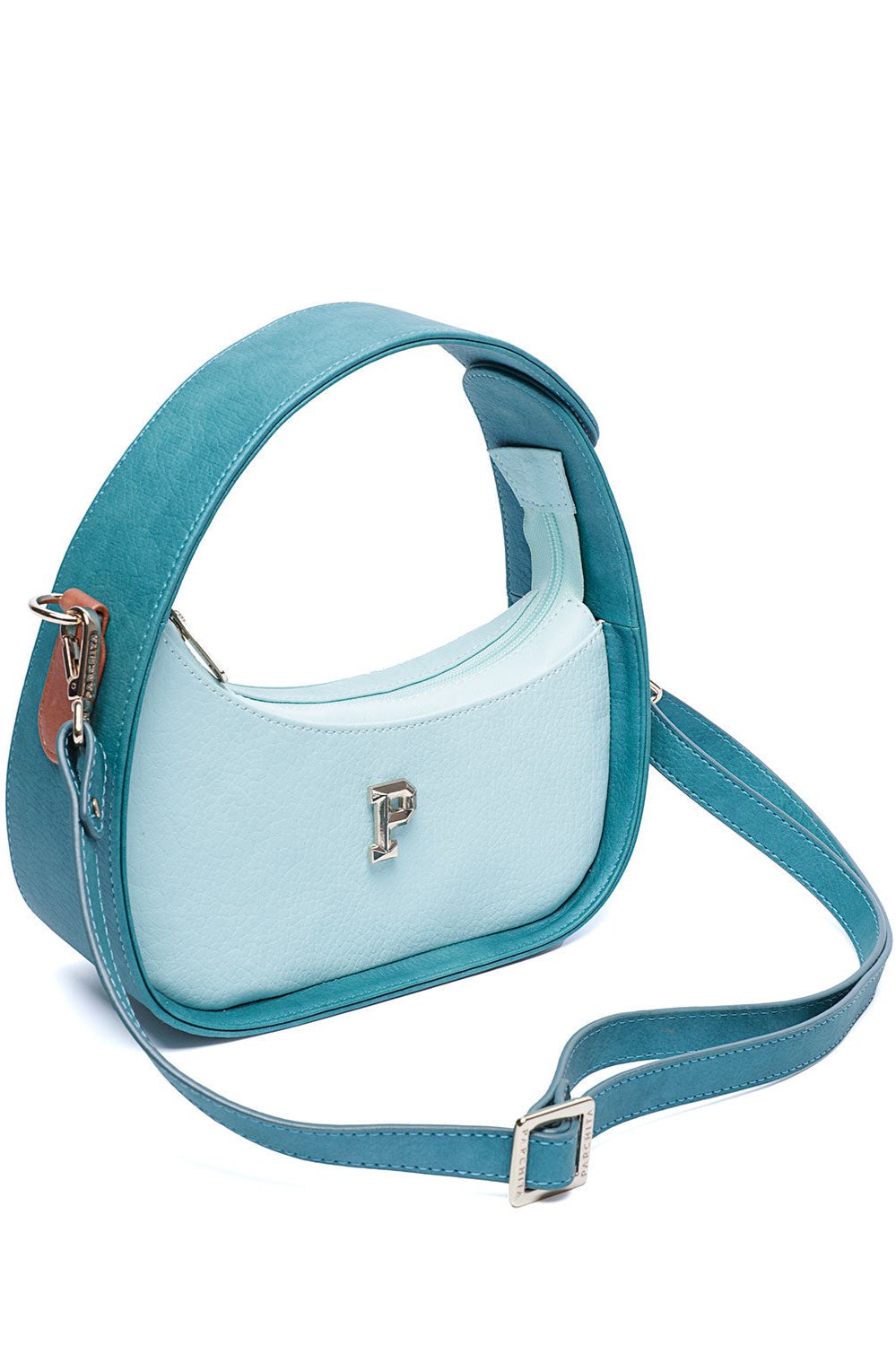 PARCHITA Consuelo Teal & Mint Handbag | Uniquely Claudia Boutique