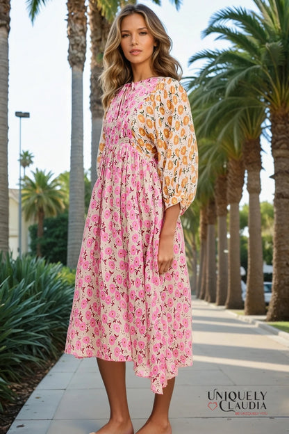 Payton Blossom Midi Dress | Uniquely Claudia