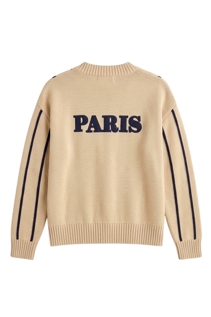 Postcard From Paris Button-Down Cardigan