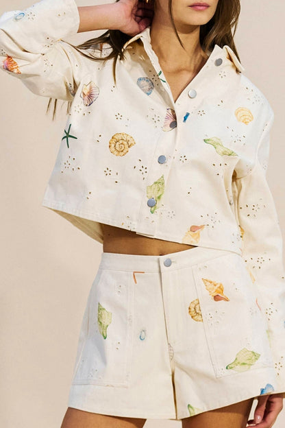Seaside Treasure Jacket & Short Set