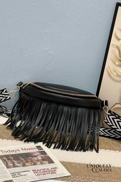 Sophia Fringe Convertible Crossbody | Uniquely Claudia Boutique