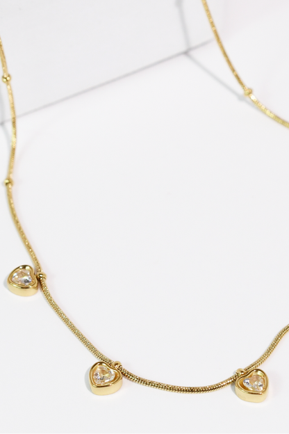 Sweetheart Chain Necklace - Uniquely Claudia Boutique