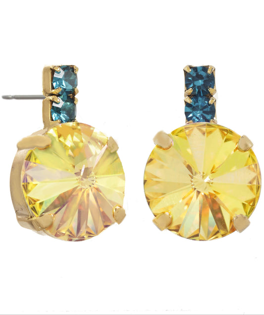 TOVA Dee Jonquil Lemon Earrings