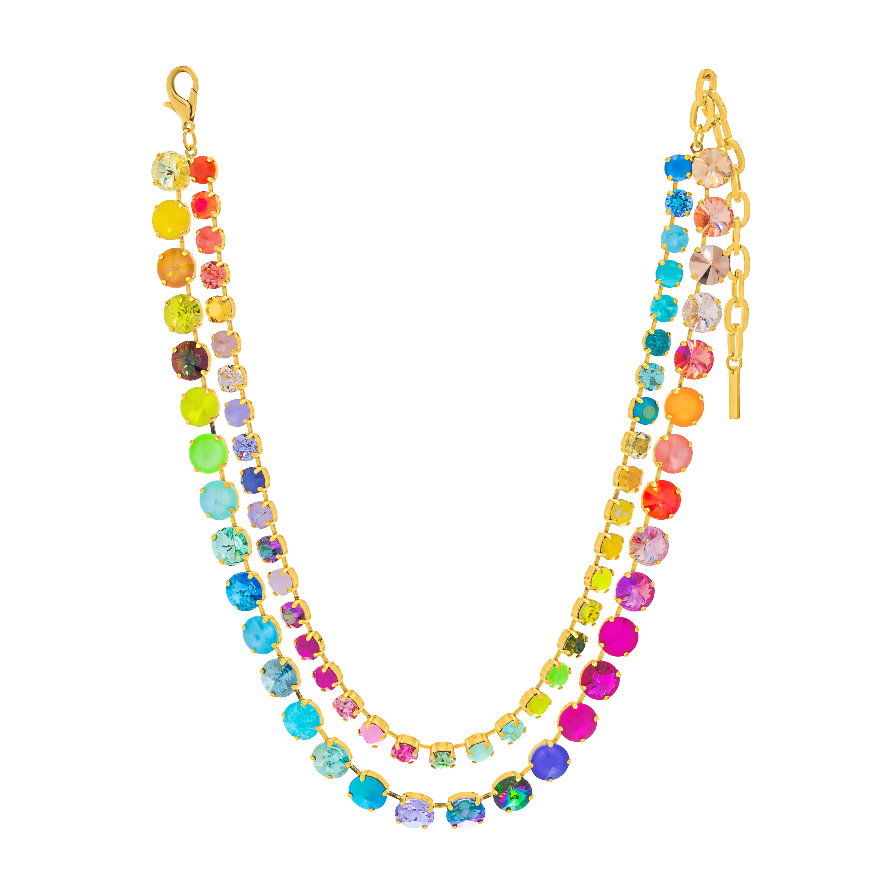 Gweneth Necklace in Candy Crush - Uniquely Claudia Boutique