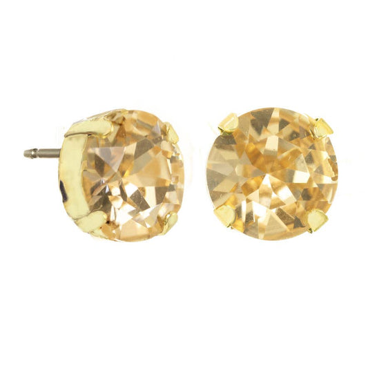 TOVA Trentley Peach Studs - Uniquely Claudia Boutique