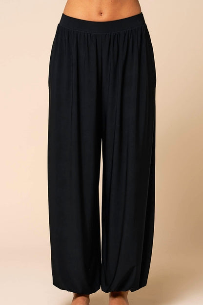 Terrilyn Bubble Hem Sleeveless Top & Jogger Set
