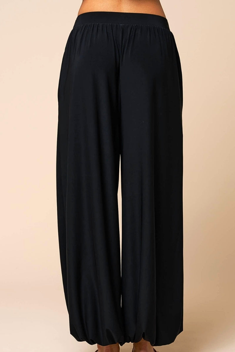 Terrilyn Bubble Hem Sleeveless Top & Jogger Set
