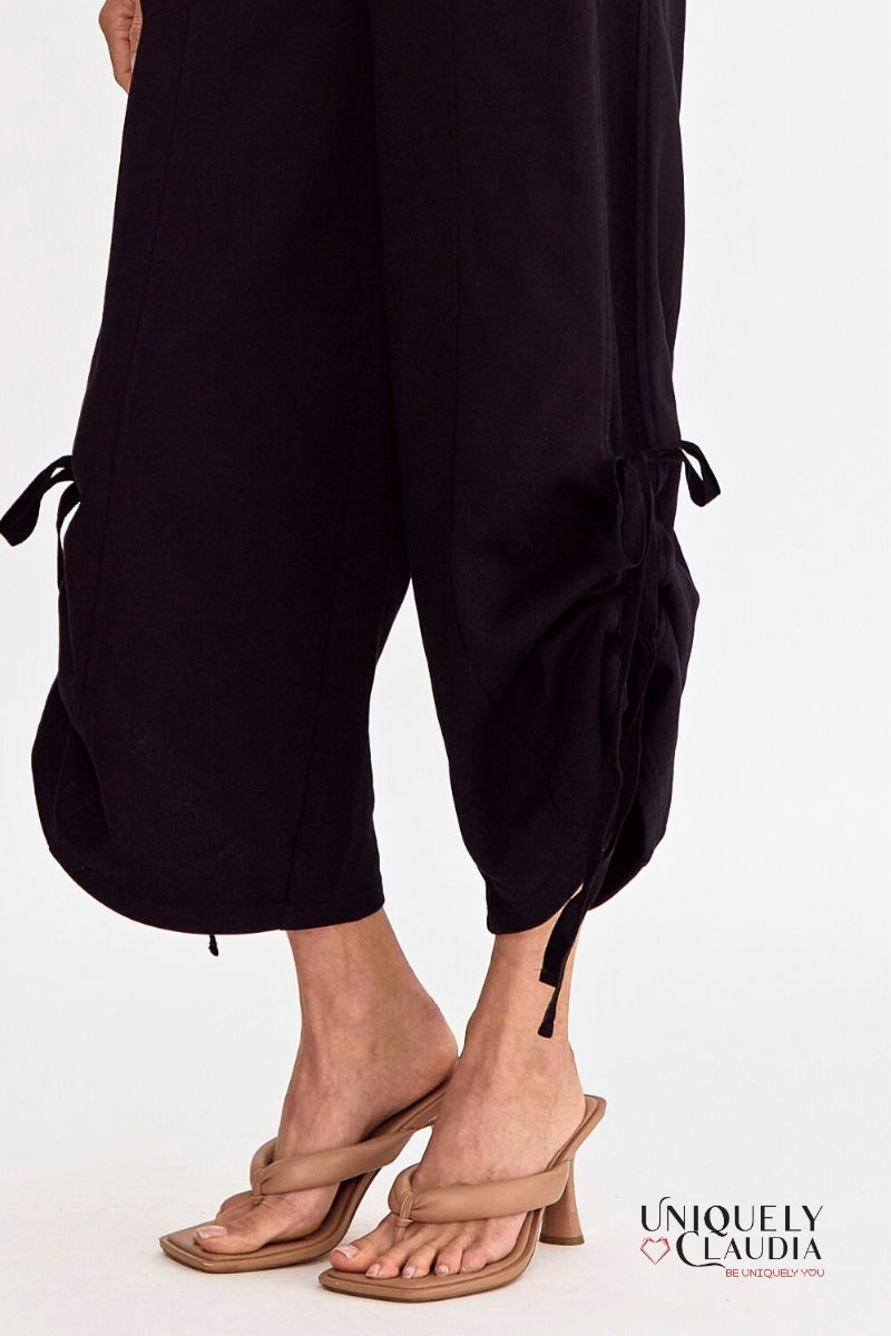Yara Round Neck Sleeveless Jumpsuit | Uniquely Claudia Boutique