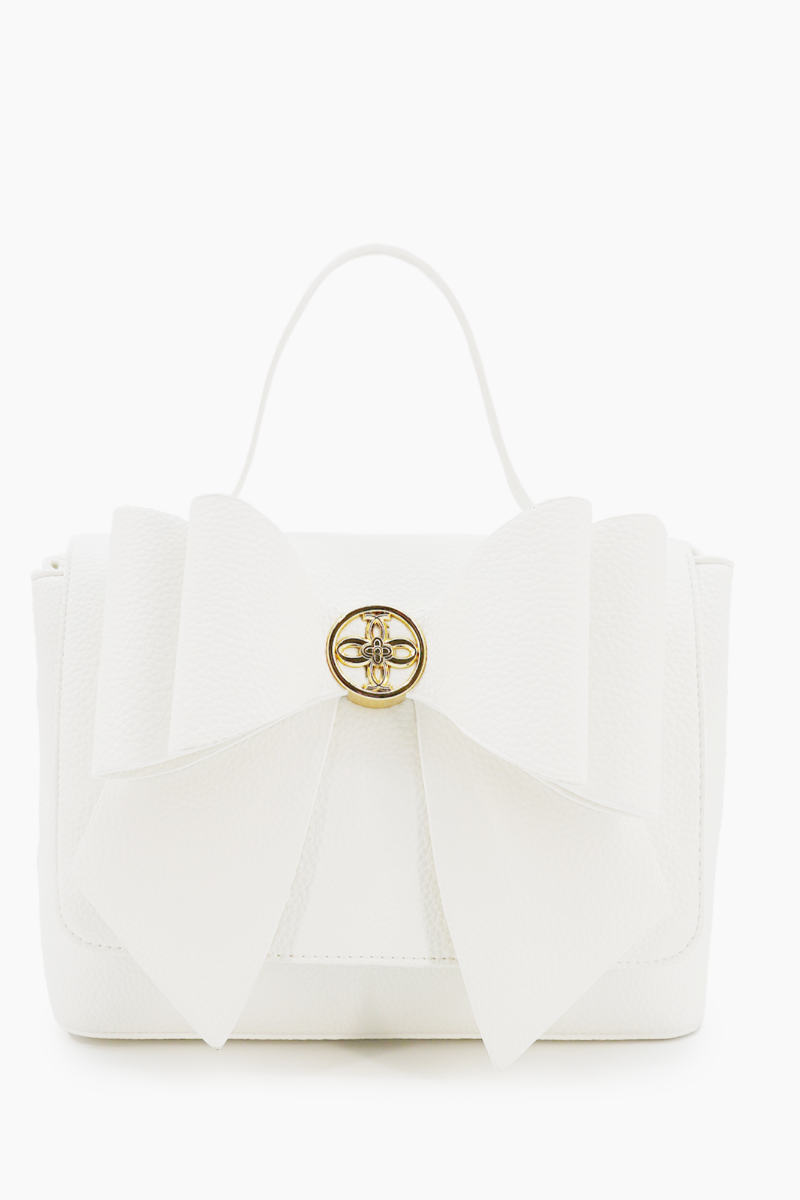 Zoey Double Bow Crossbody Bag | Uniquely Claudia 