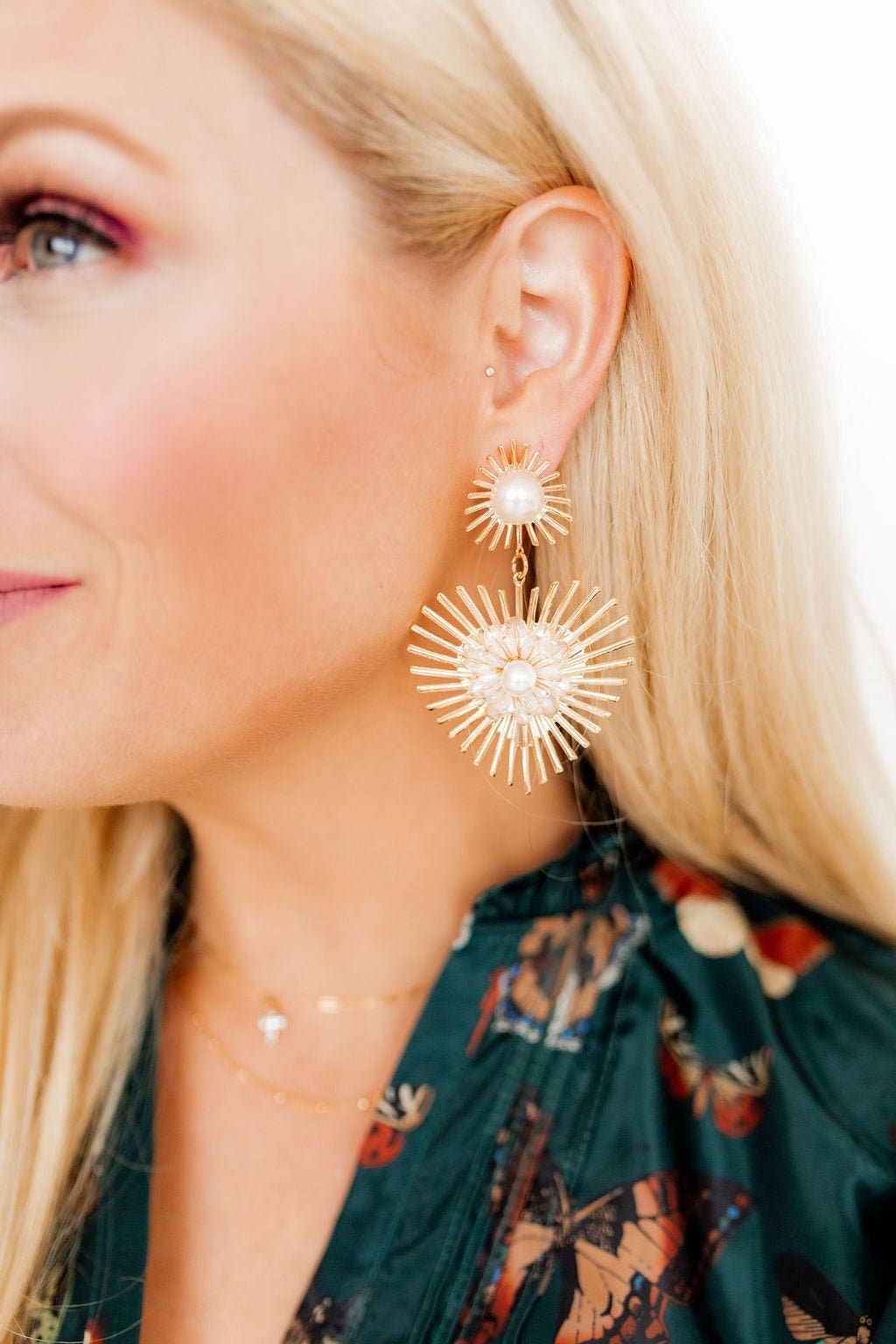 Fiona - Pearl - Earrings - Uniquely Claudia Boutique
