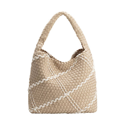 Johanna Almond Nylon Shoulder Bag - Uniquely Claudia Boutique
